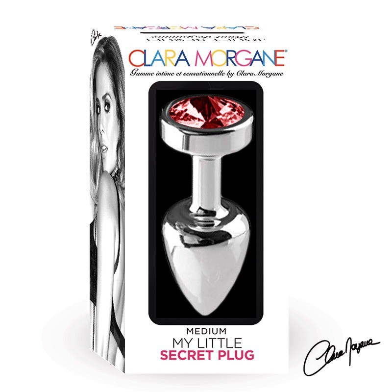Plug Anal M rouge My Little Secret Plug Clara Morgane