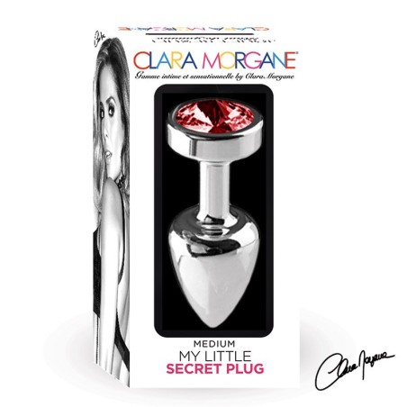 Plug Anal M rouge My Little Secret Plug Clara Morgane