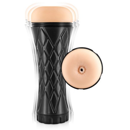 Masturbateur réaliste anus vibrant gaine amovible Real Body
