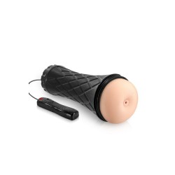 Masturbateur réaliste anus vibrant gaine amovible Real Body