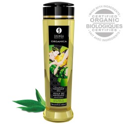 Huile de massage Biologique Thé Vert 240 ml SHUNGA