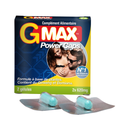 Gmax power caps - 2 gélules