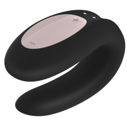 Satisfyer Double Joy Noir Connecté