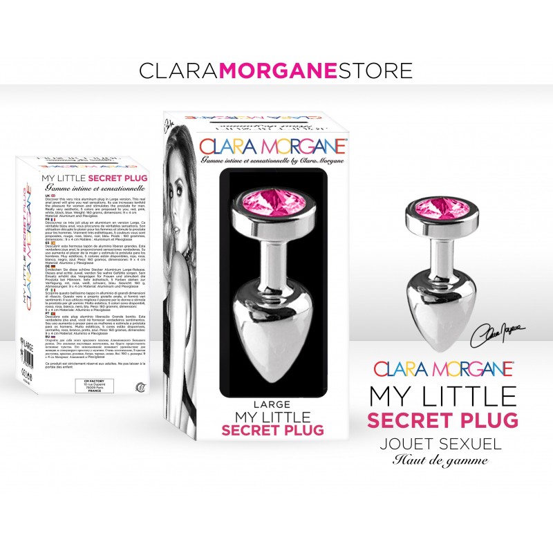 Plug Anal L Rose  My Little Secret Plug  Clara Morgane