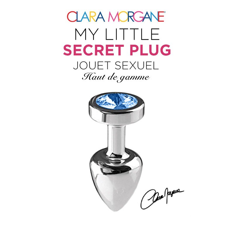 Plug Anal M Bleu My Little Secret Plug Clara Morgane