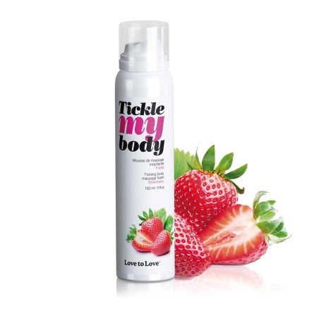 Mousse de Massage150 ML Tickle My Body 3 Parfums aux choix Love To Love