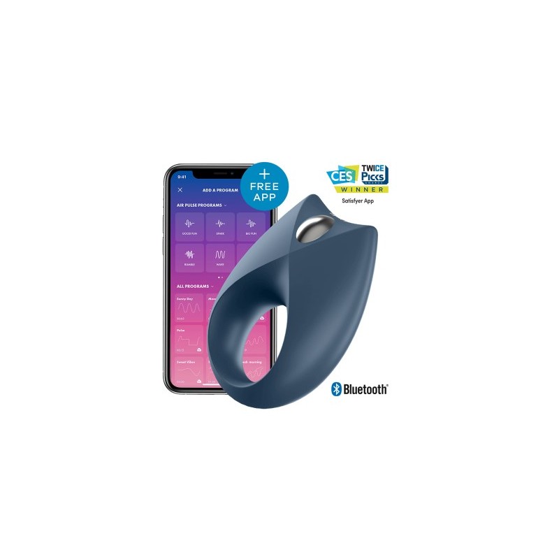 Anneau Pénien Vibrant rechargeable n°1 Satisfyer 