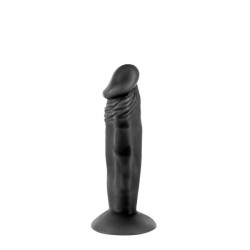 Gode réaliste noir 16cm Zack Real Body