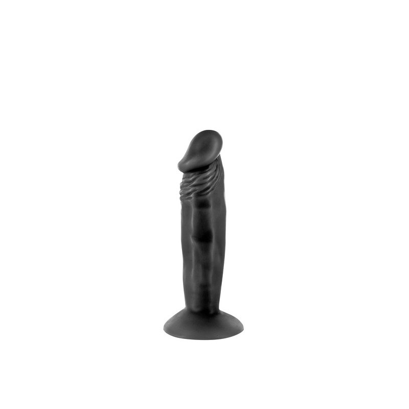 Gode réaliste noir 16cm Zack Real Body