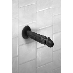 Gode réaliste noir 16cm Zack Real Body