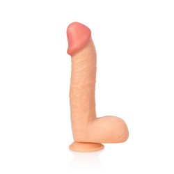 The Super Gode réaliste ventouse 30 cm Captain Red