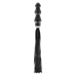 Plug silicone Prog fouet simili cuir Fetish Tentation
