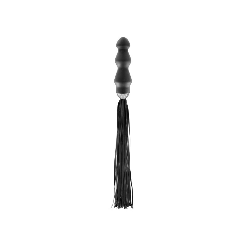 Plug silicone Prog fouet simili cuir Fetish Tentation