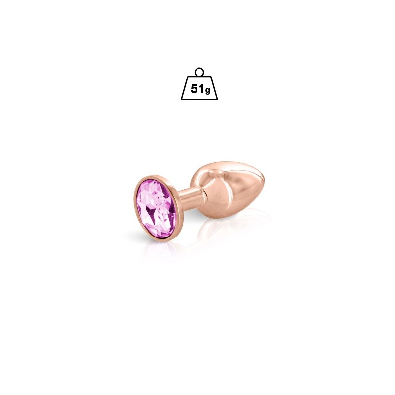 Plug bijou Rose aluminium Or Angel 3 Tailles aux choix Hidden Eden