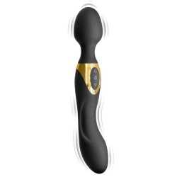 Vibromasseur wand luxe My Goddess USB Black Empire