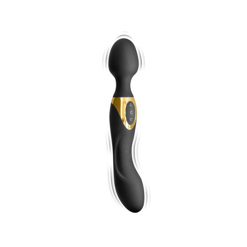 Vibromasseur wand luxe My Goddess USB Black Empire