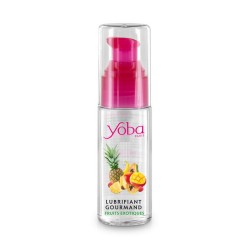 Lubrifiant gourmand fruits exotiques à base d'eau 50ml Yoba