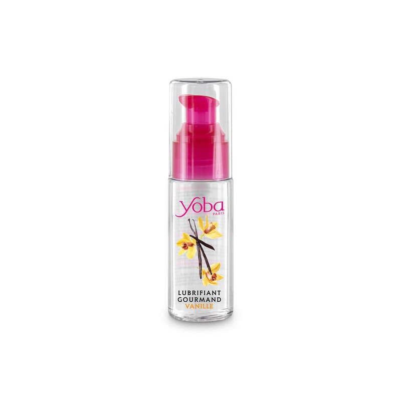 Lubrifiant gourmand vanille à base d'eau 50ml Yoba