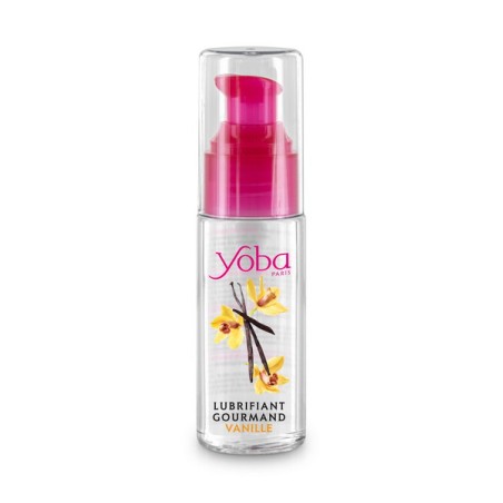 Lubrifiant gourmand vanille à base d'eau 50ml Yoba