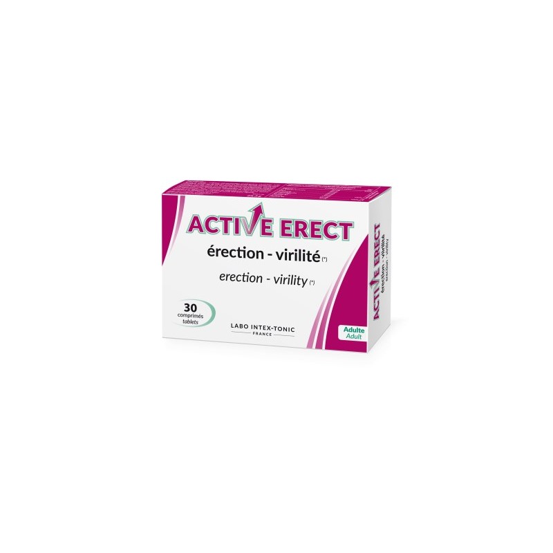 Booster Power sexuel 4 en 1 pour hommes 30 comprimés Labo Intex-Tonic