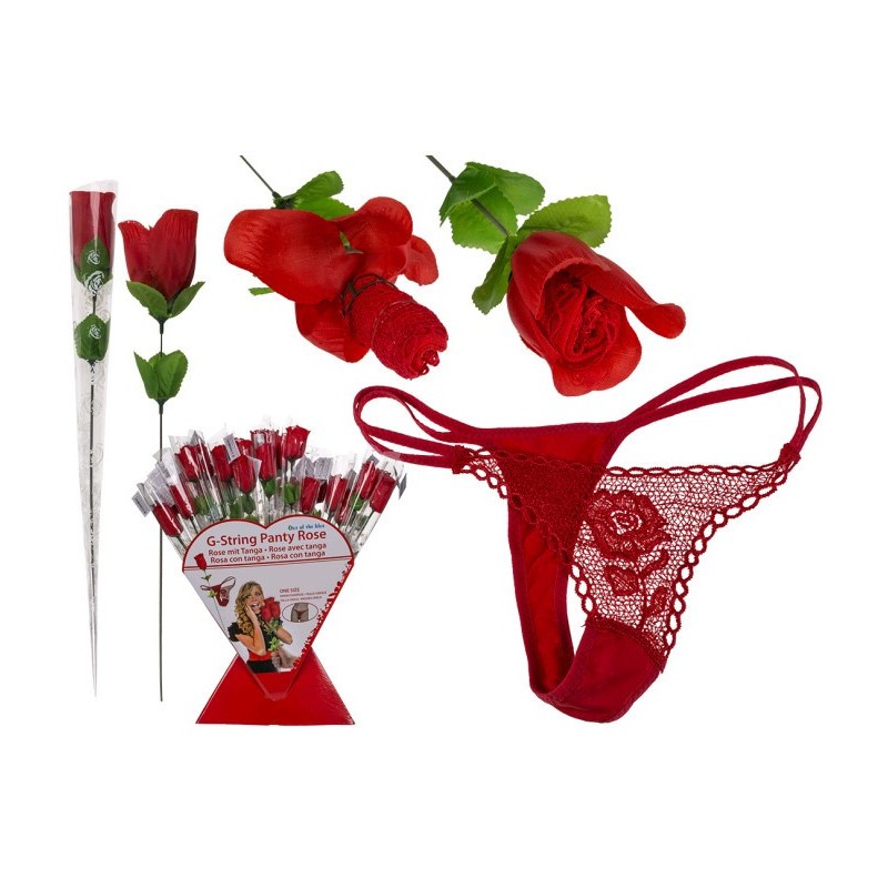 La Rose String (1pc) Taille Unique