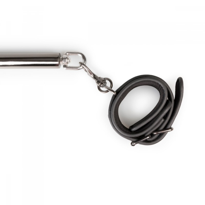 Barre ajustable en métal avec Menottes Easytoys