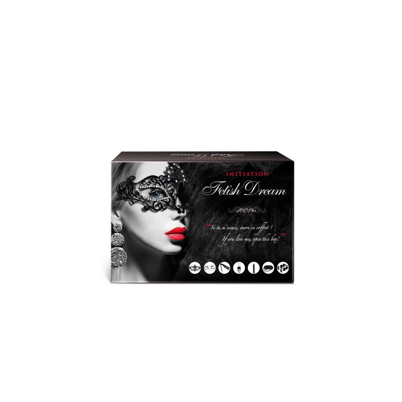 Coffret d'initiation fétichiste BDSM soft Sweet Caress