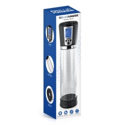 Pompe à pénis digitale USB  avec écran LCD Blue Junke
