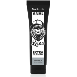 Gel à base d'eau Extra dilatation 150 ml Black Hole