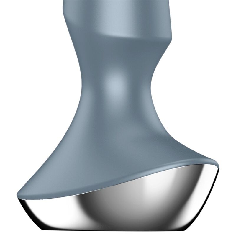 Plug anal vibrant Connecté Ilicious Argent Satisfyer