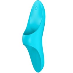 Stimulateur clitoridien Teaser Doigt Bleu Satisfyer