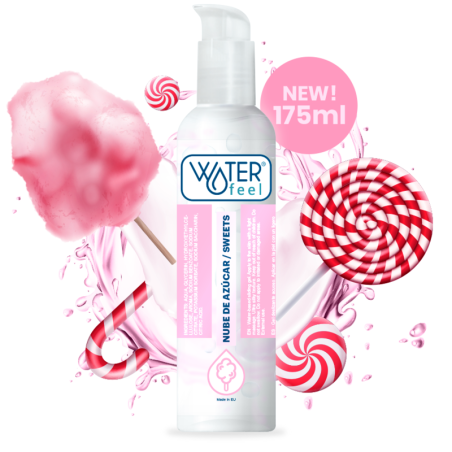 Lubrifiant à base d'eau Barbe à Papa 175 ml - Waterfeel